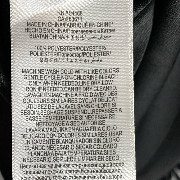 BCBGeneration Women's Relaxed Halter Neck Tie Chiffon Mini Dress New Small - Picture 11 of 12